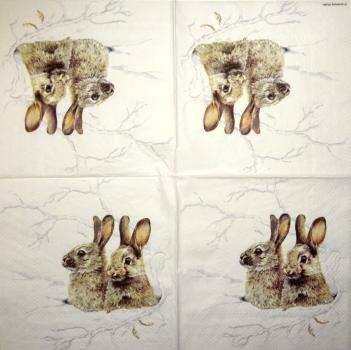 017 Hasen: natürlich - 3-lagig